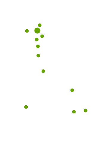 한국지도